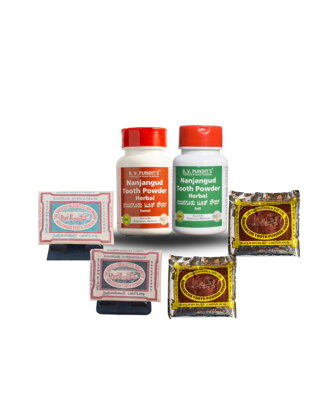 Family Pack Sweet & Salt ( 18g, 75g, 100g )